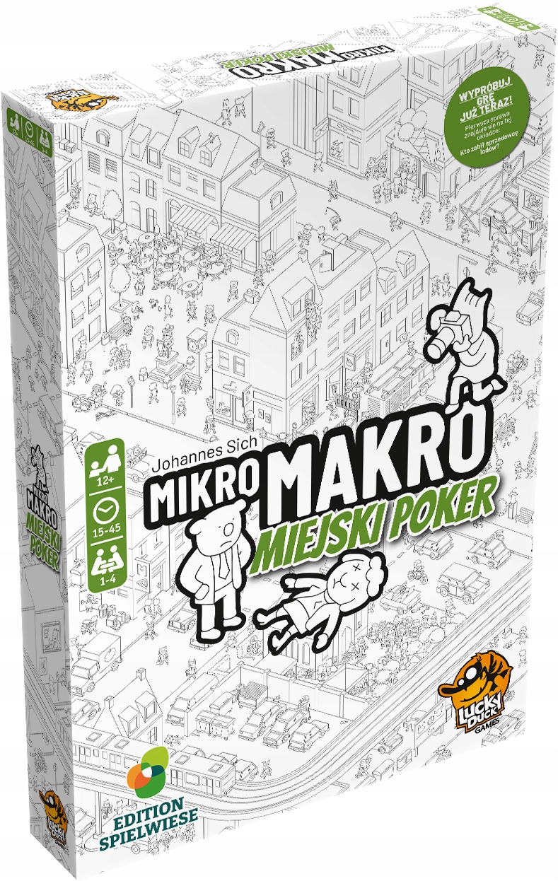 Stolová hra MikroMakro: City Poker Lucky Duck Games